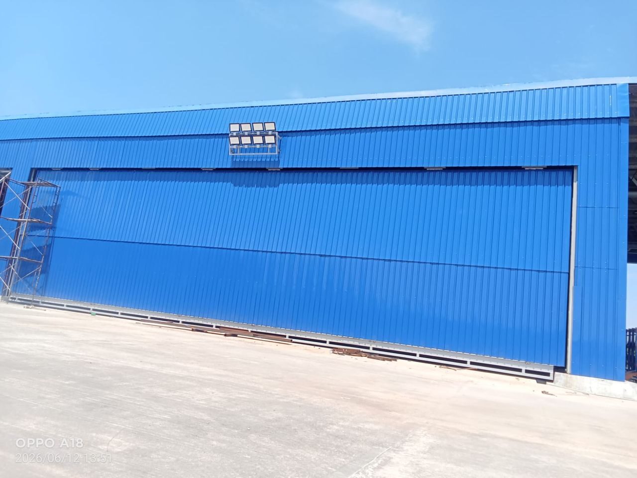 Hangar Siap Sepenuhnya